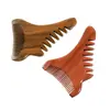 Pente de massagem de sândalo dourado quatro em um multifuncional pente meridiano corpo universal produto patenteado pente de massagem atacado