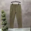 Calças casuais da moda e simples de cor sólida estilo coreano para homens, novas calças de perna reta para outono, calças de estilo minimalista, disponíveis para atacado