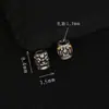 Accesorios de Plata Tailandesa Adornos Clásicos Wenwan Pulsera de Tejido DIY Completamente de Plata S925 Accesorios de Plata Clásicos Retro Versátiles