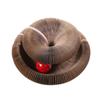Nido de Tabla Rascadora para Gatos tipo Acordeón, Juguete para Gatos Resistente al Desgaste y que no Suelta Pelusa, Auto-Placer y Alivio del Aburrimiento, Tabla Rascadora de Cartón Corrugado, Suministros para Mascotas