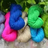 Fio Acrílico Jiangnan Puro Médio Espesso Lã Fio Acrílico Artesanal Crochê Chinelos Almofada Chapéu Super Macio 48g