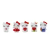 Nueva Figura de Hello Kitty de Dibujos Animados 3D de Color Sólido, Accesorio DIY de Venta Caliente al por Mayor, Adorno Creativo de Escritorio
