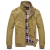 Chaqueta de Hombre Primavera y Otoño Chaqueta Transfronteriza Estilo Coreano para Hombre Cuello Casual Traje de Béisbol Algodón y Engrosamiento Top de Hombre Tendencia