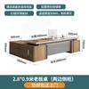Escritorio Ejecutivo de Alta Gama Escritorio Presidente Simple Supervisor Muebles Combinación Mesa y Silla Gerente de Oficina Mesa Moderna
