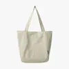 Estilo Japonés Casual Nailon Impermeable Simple Color Sólido Gran Capacidad Estudiante Viaje Diario Clase Bolso de Hombro Axila Unisex