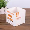 Varias Cajas Desechables para Limpieza de Mesas, Cajas de Papel, Cajas de Colores, Cajas Plegables Hechas a Medida para Residuos de Comida, Impresión y Personalización Lj