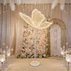 Nuevos Accesorios para Bodas Luces de Mariposa Luminosas Alas Guía de Camino Escenario T Decoración de Salón de Bodas Adornos Colgantes del Techo Arreglo