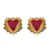 Collar de Acero Inoxidable 304 Chapado en Oro para Mujer Transfronterizo Colgante de Corazón y Ala de Moda Charm para Hacer Tú Mismo