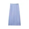 Moda Femenina Casual Suelta de Verano 2026 Estilo Europeo y Americano Conjunto de Top y Falda Cosidos 2608753