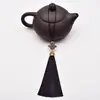 Chapéu com franjas de borla, coroa de metal, pingente de nó chinês, acessórios de joalheria, marcador de livro, acessório de cabeça, pingente para celular, borla pequena