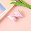Acessório de Cabelo Laço Perolado Enchido com Algodão Fresco e Simples com Broche de Nó de Osso com Strass Acessórios DIY para Sapatos e Meias