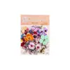 Pegatinas transparentes de PET para journaling, materiales de plantas y flores para decoración de escenas DIY, pegatinas autoadhesivas para journaling infantil