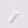 Calcetines de Algodón de Xinjiang para Hombre, Media Pantorrilla, Todas las Estaciones, Versátiles, Antibacterianos, Resistentes al Olor, Transpirables, Duraderos, de Hilo Grueso, Calcetines Largos Deportivos para Parejas