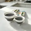 Regadera plegable de pico largo, herramienta para regar flores del hogar, embudo de cocina para dispensar y verter aceite