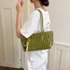 Bolso de Mano Tejido Hueco para Mujer 2026 Nuevo Otoño Gran Capacidad Lujo Ligero Nicho Moda Casual Bolso de Hombro