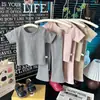 Traje Nuevo de Verano 2026 de Manga Corta con Pantalones Acampanados para Bebés Niñas, Traje Lindo y Versátil, Conjunto de Dos Piezas de Ropa Infantil para Niñas