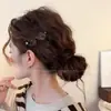 Presilha de cabelo doce e estilosa para mulheres, única e de alto valor, acessório de cabelo simples e sofisticado para franja