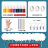 Leque de tinta não legado faça você mesmo tinta branqueadora especial chinesa em branco xuan papel artesanal shuituo leque de tinta chinesa grande leque de laca pigmento