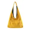 Bolsa de Lona Casual de Moda Estilo Japonés para Mujer 2026 Nueva Tendencia Versátil Gran Capacidad Bolsa de Hombro para Viajes