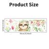 Shangyi SPZ-S24021 Pegatinas de pared autoadhesivas con diseño de perezoso, diseño de planta y flor, para decoración de pared de dormitorio. Venta al por mayor transfronteriza.