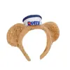 Faixa de Cabeça Cabeça do Urso Duffy Parque de Diversões Fofa Foto de Aniversário Adereços para Cabelo Acessórios de Cabelo Faixa para Lavar o Rosto Cartões de Cabelo Adereços Feminino