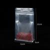 Frosted oito lado selado auto-sustentante saco auto-selante grão de café frutas secas snack saco de embalagem saco transparente engrossado selado saco de alimentos