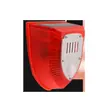 Alarma Solar Temporización Inducción Corporal Humana Luz de Alarma Infrarroja Alarma Solar Repelente de Animales Antirrobo