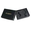 Caja de embalaje para reloj de bolsillo negro tinta con patrón de diamantes, tapa exquisita, caja para reloj de bolsillo, impresión de muestra, caja de embalaje para regalo, lote