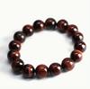 Pulsera de Piedra Ojo de Tigre Rojo Piedra de Madera Ladrillo Piedra Ojo de Tigre Rojo Joya de Buda Pulsera de Cuentas Ojo de Tigre Rojo Vive Transfronterizo