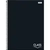 Caderno 10x1 (capa dura) Classe Preto 160 Folhas.