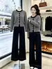 Cárdigan de punto a rayas, prenda exterior para mujer, primavera/otoño, estilo corto, inspirado en Corea, suave y elegante, corte holgado, adecuado para figuras petite, suéter, capa exterior, top de moda