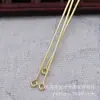 Joyería DIY tocado moño de cobre para el cabello horquilla pequeña para el cabello horquilla para el cabello aguja puntiaguda de 9 caracteres ropa china antigua de metal material hecho a mano B1083