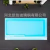 Atacado de Fábrica Pequena Villa Pré-fabricada de Fibra de Vidro para Homestay ao Ar Livre Piscina de Água no Jardim Acima do Solo
