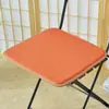 Almofada de Assento Esponja de Linho de Algodão Pad Macio Universal para Todas as Estações Sala de Aula de Estudante Escritório Sentar por Longo Tempo Não Cansa Almofada para Glúteo de Cadeira de Jantar em Casa