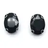 Broca de Garra Oval Base Espessada Acessórios para Joias DIY Material Garra em Forma de D Vidro Oval Broca Costurada à Mão Fábrica Atacado