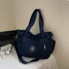 Bolsa Tote Casual Grande Capacidade Estilo Coreano 2026 Nova Versátil de Ombro para Estudante Bolsa Transversal Jeans