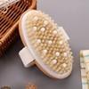 Cepillo de Baño Listo para Usar del Fabricante, Cepillo de Mano sin Mango de Madera de Loto, Cepillo de Baño Exfoliante, Para Desatascar Templo de Cerdo Hervido, Cepillo para Frotar la Espalda
