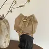 Bolsa Saco Feminina 2026 Verão Nova Moda Estilo Coreano Simples Nicho Transversal Veludo Bolsa Feminina Bolsa para o Trabalho para Mulheres