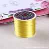 Hilo de Cristal Plano Cuentas de Buda Hilo Elástico Hilo Elástico Pulsera Tejida a Mano DIY Hilo Encordado Cuerda