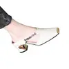 Mules de mujer de cuero suave estilo francés, nuevas mules planas de verano 2026 con punta cuadrada, sandalias retro para exteriores