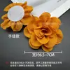 Flor de Rosa de Tela de Burbujas Arrugada de 7 CM Flor de Remolino Flor Hecha a Mano Tridimensional Flor DIY Faldas Zapatos Sombreros Bolsos Accesorios