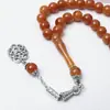 45 Peças de Contas de Oração Tasbih 10*10mm Contas de Oração Arábia Saudita Oriente Médio Contas de Oração Pulseiras Árabes
