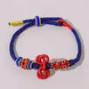 Nudo Wenchang para el Éxito en los Exámenes, Pulsera de Hilo Rojo, Regalo para Exámenes, Pulsera Tejida Hecha a Mano DIY para Hombres y Mujeres, Al por Mayor