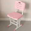 Cadeira Elevatória Escolar Simples, Cadeira para Estudo em Casa, Cadeira de Escrita para Aluno do Ensino Fundamental, Banco para Mesa Infantil, Cadeira com Encosto para Quarto de Estudante