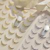 Adesivos de nail art dourados Tomoni ins explosivos adesivos de nail art japoneses adesivos de nail art com borla adesivos auxiliares franceses