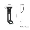 Suporte do Para-lama Esquerdo Kukirint3 Suporte de Fixação do Para-lama Esquerdo Scooter Elétrica Peças de Reposição Originais
