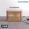 Caja de almacenamiento de malla de madera maciza nórdica caja de almacenamiento grande con tapa caja de almacenamiento para tienda de ropa Mesa B&B mesa de centro caja de almacenamiento