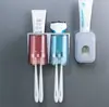 Suministros para el baño del hogar utensilios domésticos lavabo cepillo de dientes pasta de dientes estante de almacenamiento de baño montado en la pared