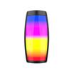 Novo alto-falante Bluetooth portátil luz ambiente áudio gramado ao ar livre luz noturna captador luz colorida cartão subwoofer
