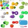 Vasos apilables para jugar con agua en el baño, transfronterizos, para niños y niñas, Juguetes de desmontaje de motocicleta y avión con tornillos, Pueden cortar frutas